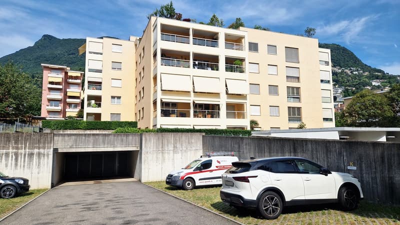 Bellissimo 3,5 in zona residenziale con terrazza coperta panoramica. (16)
