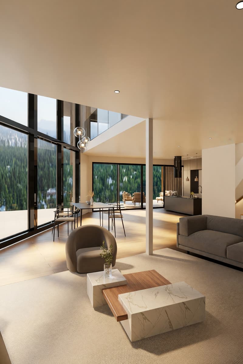 Villa moderna ad alta efficienza energetica con giardino privato (5)