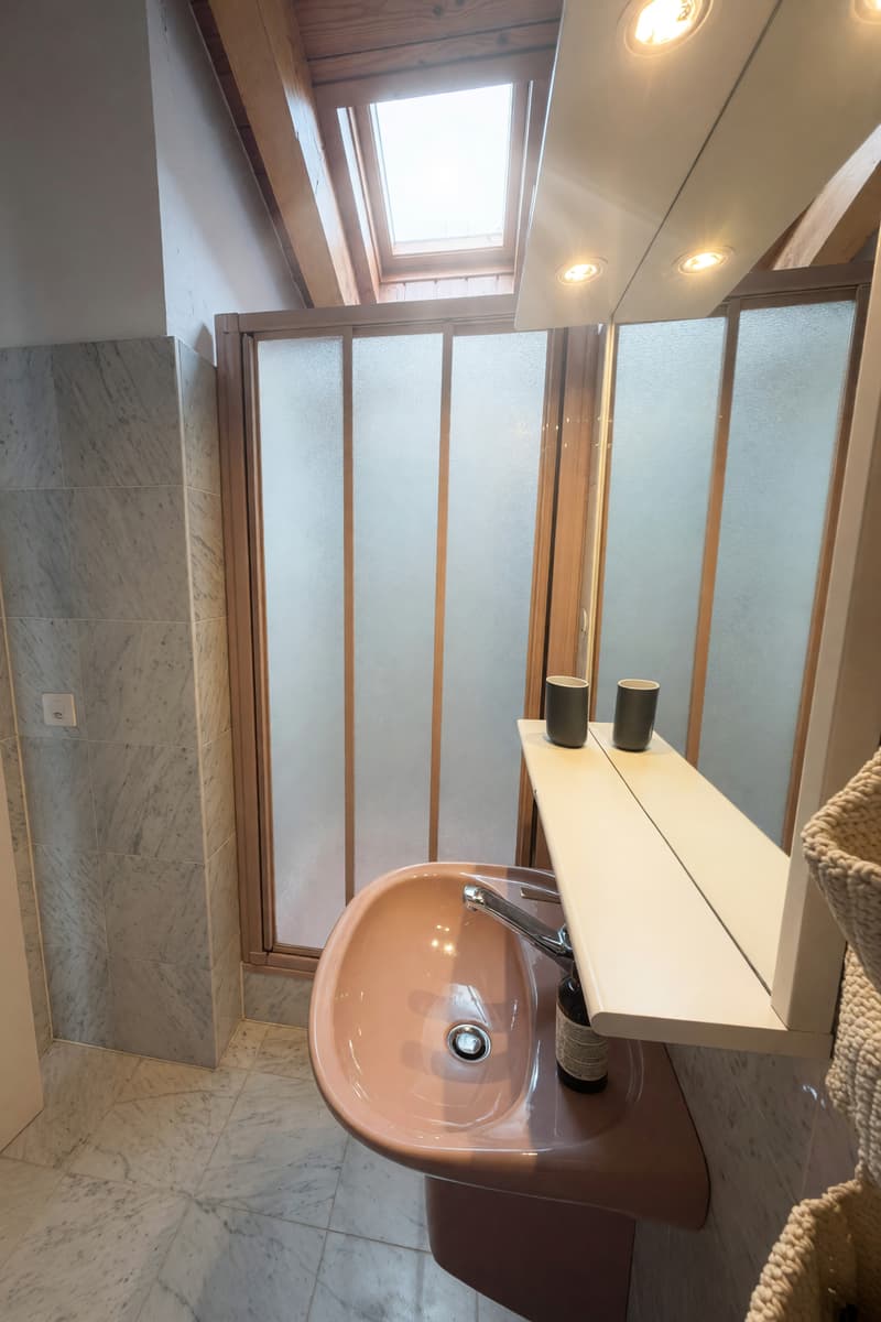 Bellissimo ampio duplex 5,5 locali con terrazza panoramica e camino (17)