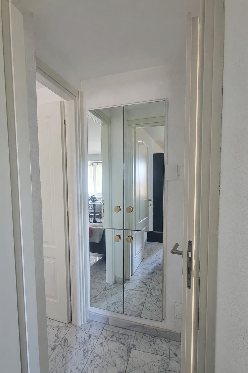 Appartamento 2,5 ristrutturato con balcone e scorcio lago (19)