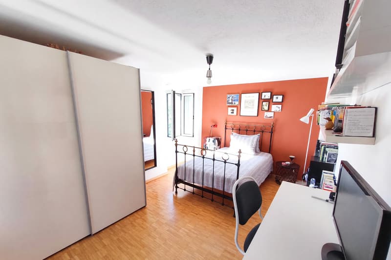 Casa bifamiliare 7 locali ristrutturata con giardino a Davesco (17)
