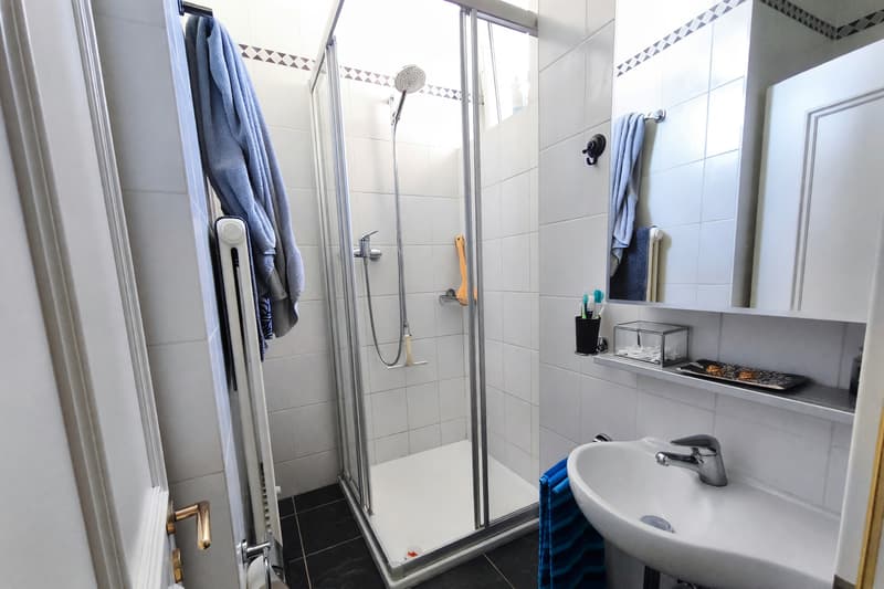 Casa bifamiliare 7 locali ristrutturata con giardino a Davesco (19)