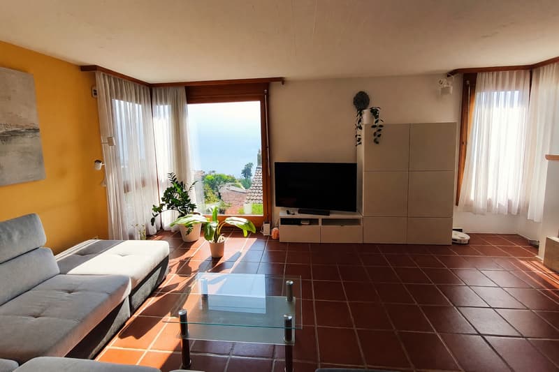 Villa unifamiliare 5,5 vista lago con giardino e camino (6)