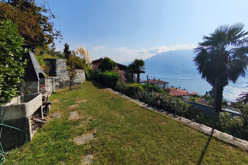 Villa unifamiliare 5,5 vista lago con giardino e camino (16)