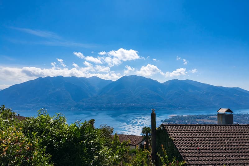 Villa unifamiliare 5,5 vista lago con giardino e camino (23)