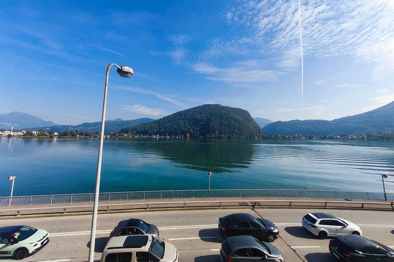 Appartamento 4,5 rinnovato con terrazzo e vista lago a Ponte Tresa (1)