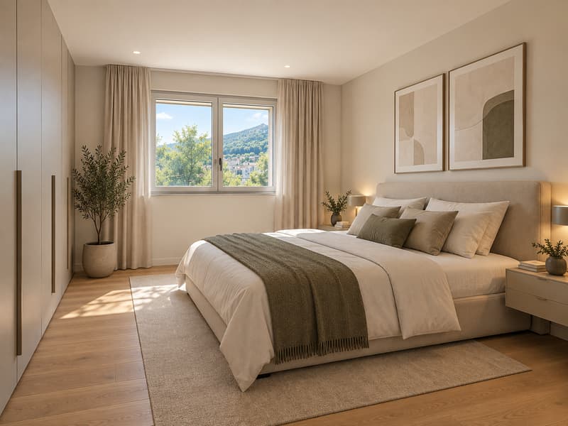 Prestigioso 5,5 ristrutturato in alto standing, vista lago a Loreto (11)