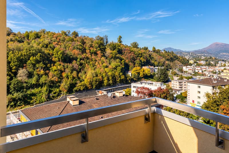 4,5 ristrutturato con terrazza e vista aperta. (7)