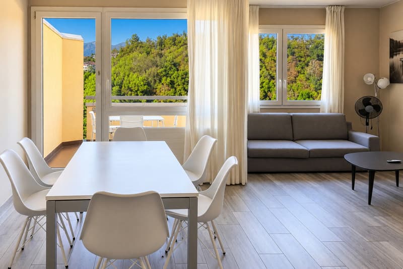 4,5 ristrutturato con terrazza e vista aperta. (3)