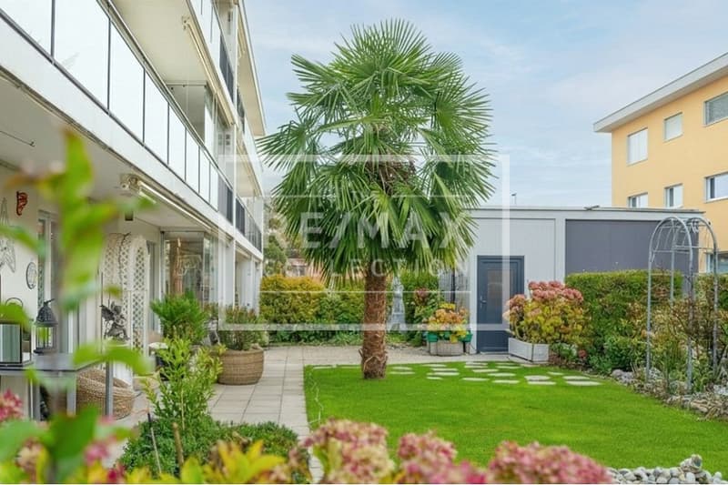 Exclusive 4.5-room garden apartment with hobby room (4)