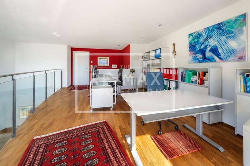 Penthouse feeling with Pilatus view: Exclusive 5½-room maisonette apartment (12)