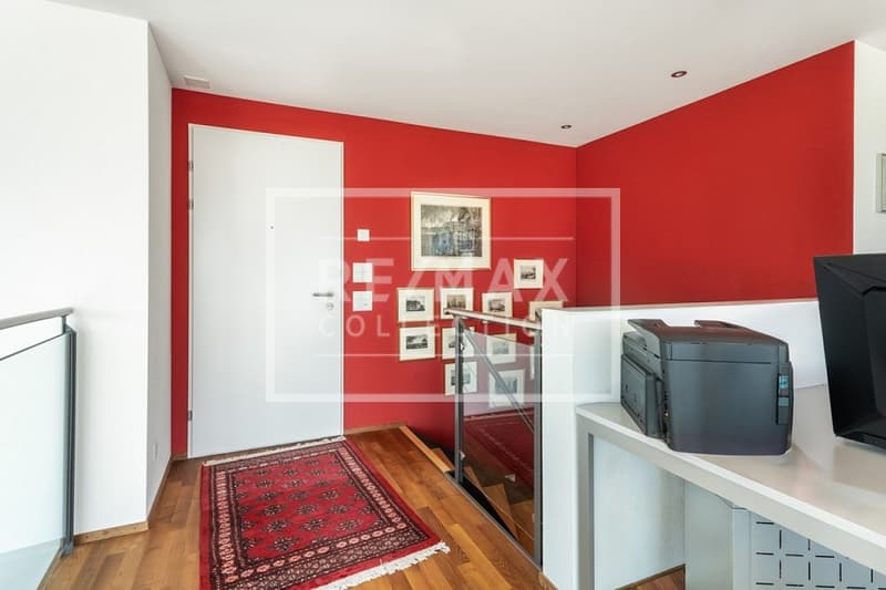 Penthouse feeling with Pilatus view: Exclusive 5½-room maisonette apartment (11)