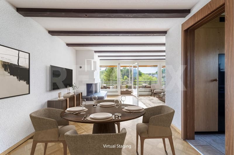 Appartement attractif de 5½ pièces avec vue panoramique ensoleillée (2)