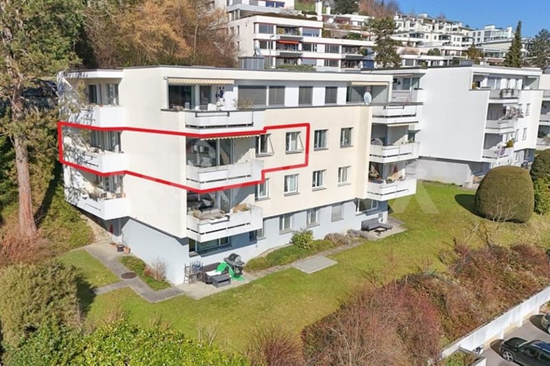 Appartement 4½ pièces avec vue sur le lac et les montagnes (9)