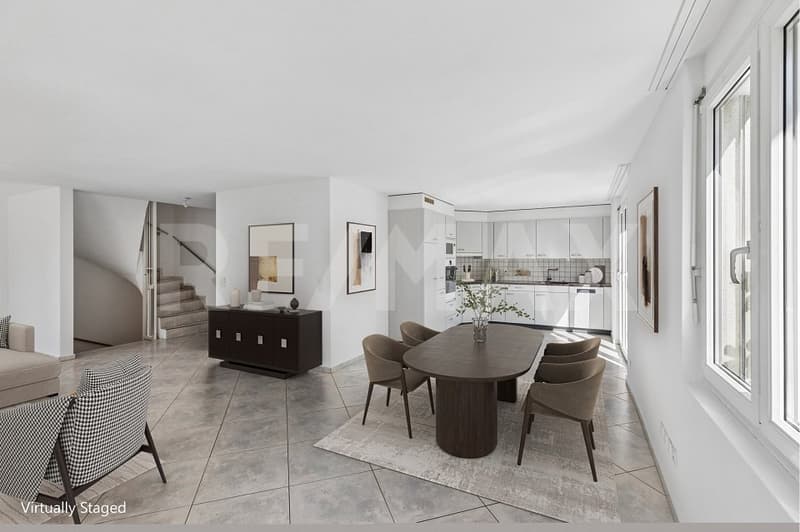 Ampia casa a schiera di 8½ locali in posizione tranquilla (9)
