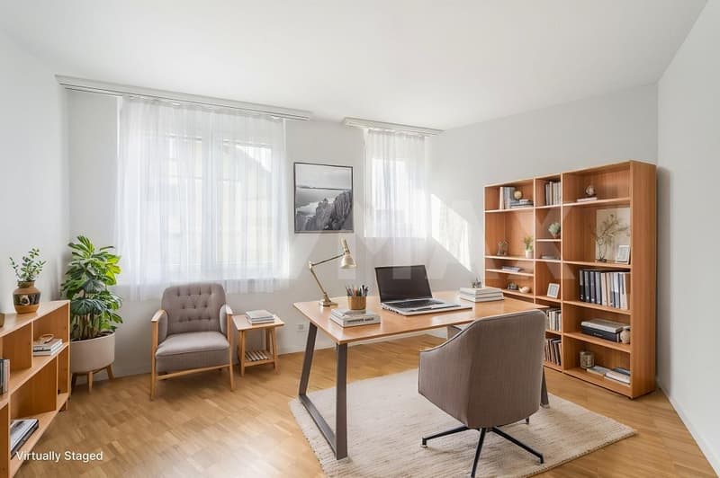 Zentral gelegene 5½-Zimmer-Maisonettewohnung mit Stil (8)