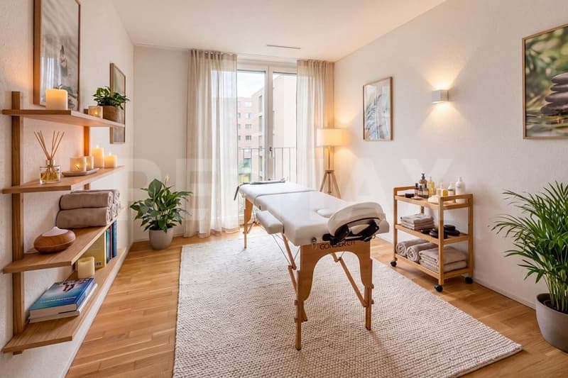 Grosszügiger Wohnkomfort  moderne 5½ -Zimmer-Familienwohnung im Grünen (6)