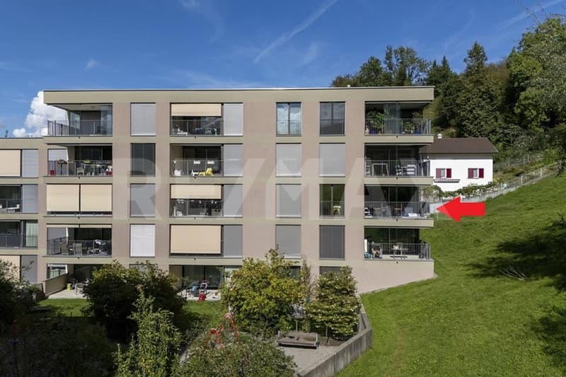 Grosszügiger Wohnkomfort  moderne 5½ -Zimmer-Familienwohnung im Grünen (13)