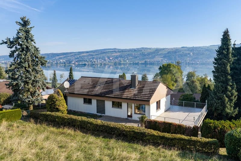 Freistehendes 6½-Zimmer-Einfamilienhaus mit Blick auf den Baldeggersee (1)
