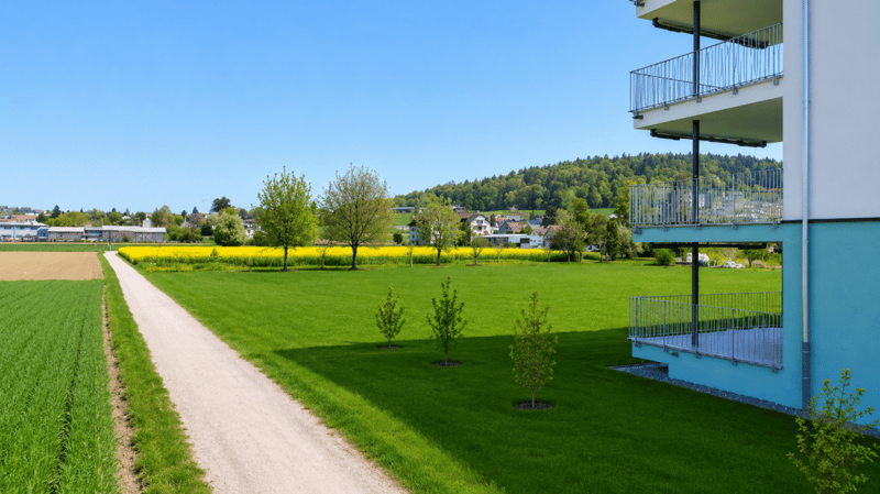 Premier occupation avec une vue élégante pour vivre dans le vert (18)