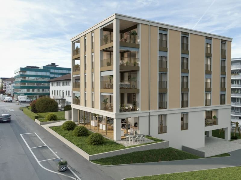 Grosszügige 4.5-Zimmer-Neubauwohnung 130 m² im Herzen von Sursee (2)