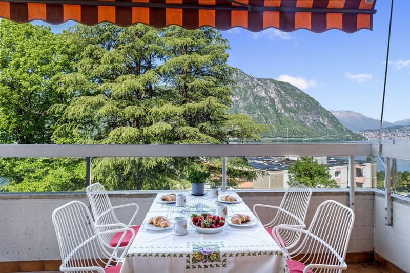 Appartamento moderno di 3,5 locali con prossimità al lago a Bissone (4 mesi minimo) (9)