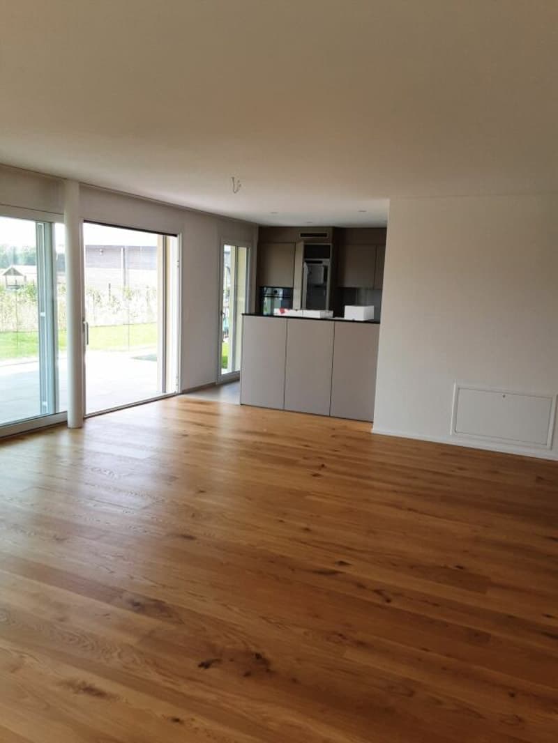 Ampio appartamento 3.5 locali con area erbosa (1)