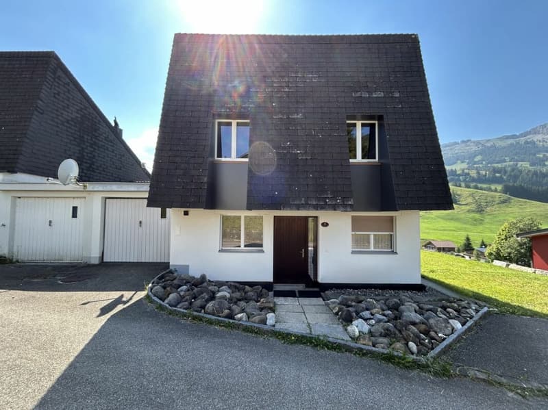 3.5-Zimmer-Haus mit Sicht auf die Schratten (1)