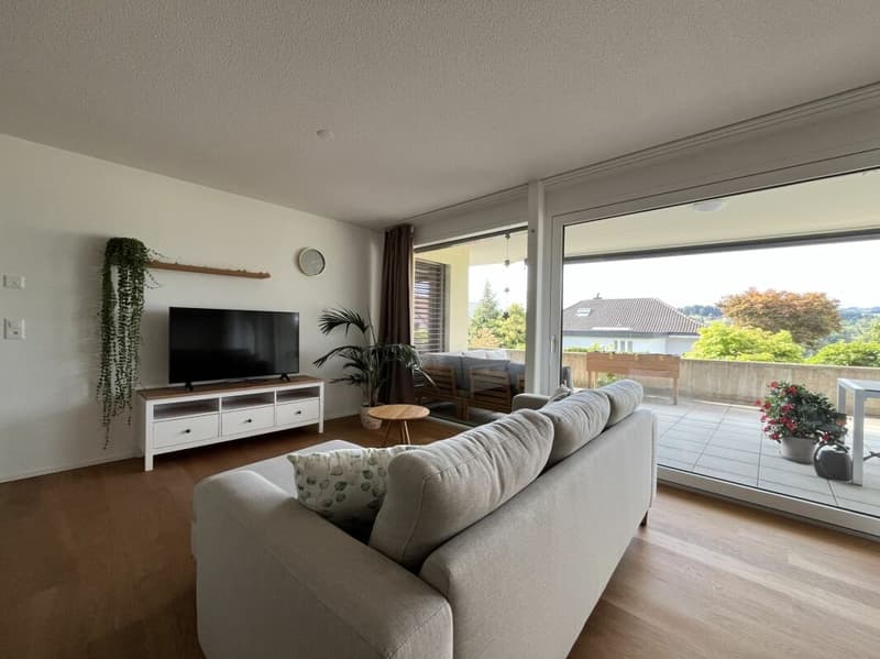 Moderne und lichtdurchflutete 3.5-Zimmer-Parterrewohnung (1)