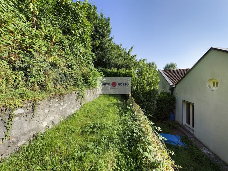 Casa unifamiliare contigua con giardino, nel conglomerato di Lugano. (21)