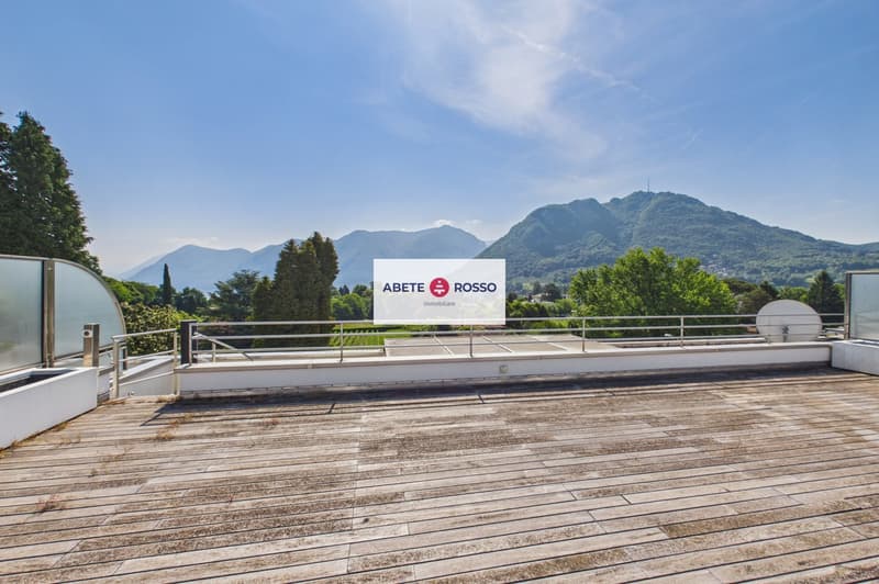 Splendido attico di 4.5 locali con vista e 1 monolocale separato - Collina d'Oro (34)