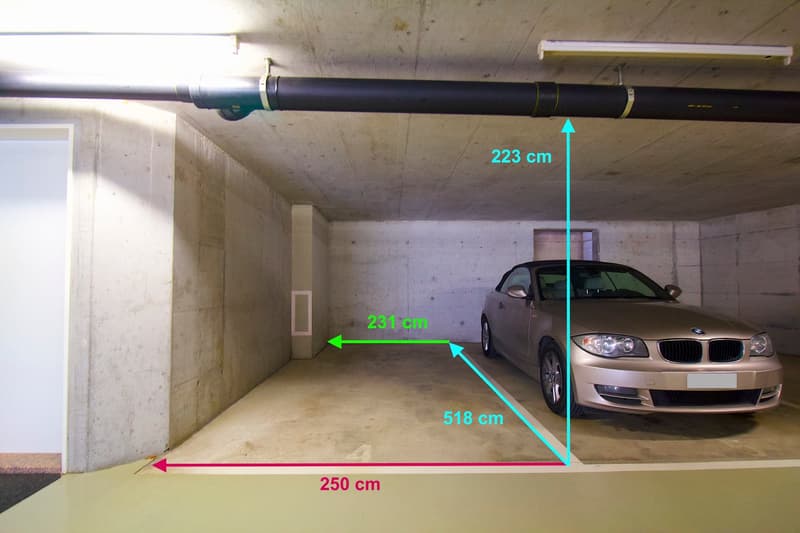 Parking dans le quartier de la gare FFS-Lugano, studio radio RSI, clinique Moncucco (4)