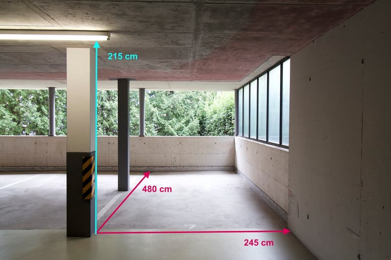 Posteggio in zona stazione FFS-Lugano, Clinica Moncucco e Studio Radio RSI (4)