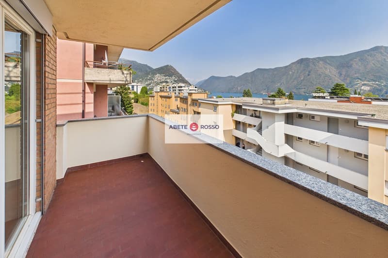 Appartamento 4 locali: rinnovato, vicino al centro cittadino, vista aperta sul lago. (5)