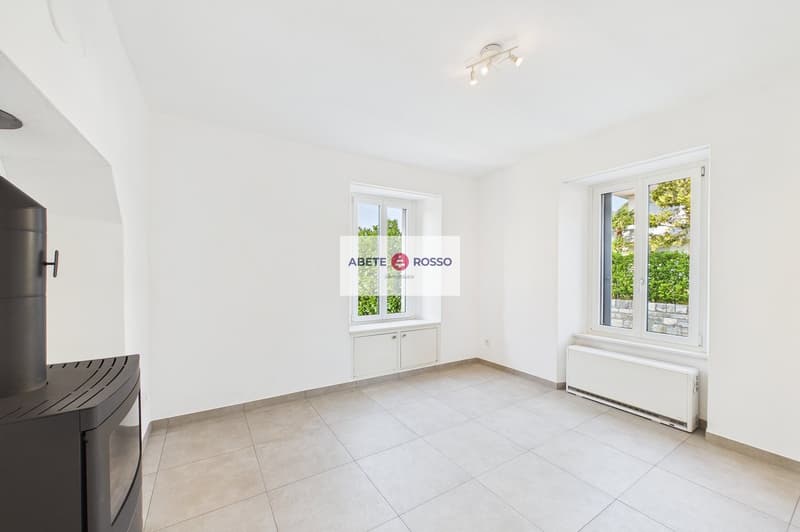 Casa unifamiliare contigua con giardino a Ligornetto (comune di Mendrisio). (9)