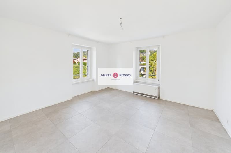 Casa unifamiliare contigua con giardino a Ligornetto (comune di Mendrisio). (21)