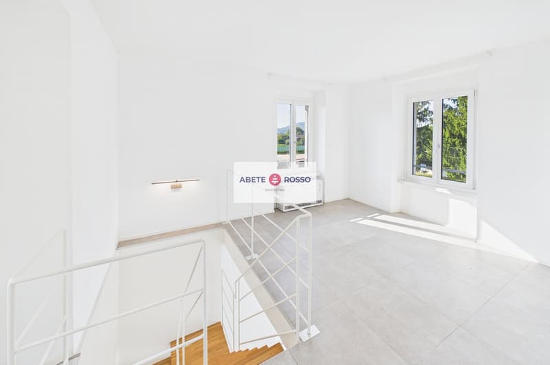 Casa unifamiliare contigua con giardino a Ligornetto (comune di Mendrisio). (17)