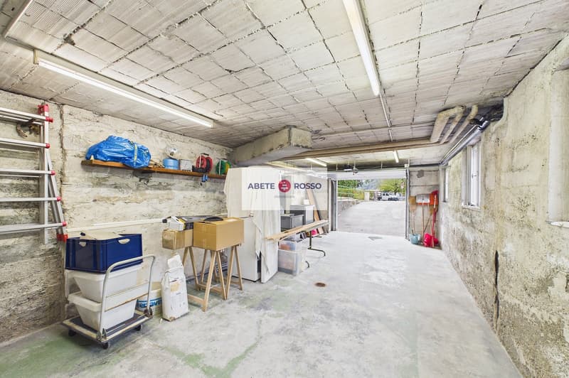 Casa con 2 appartamenti e giardino, in zona strategica, con prospettive di miglioramento (25)