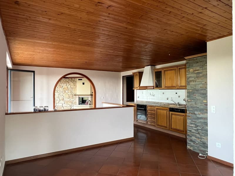Ampio appartamento duplex con terrazze panoramiche in casa bifamiliare (5)