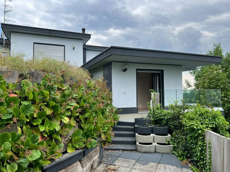 Ampio appartamento duplex con terrazze panoramiche in casa bifamiliare (12)
