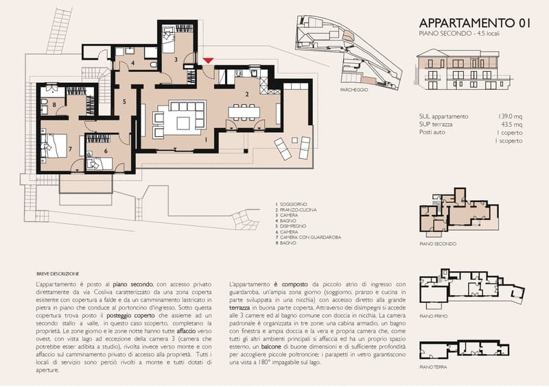 Splendido appartamento 4.5 locali con vista lago a Collina d'Oro (13)