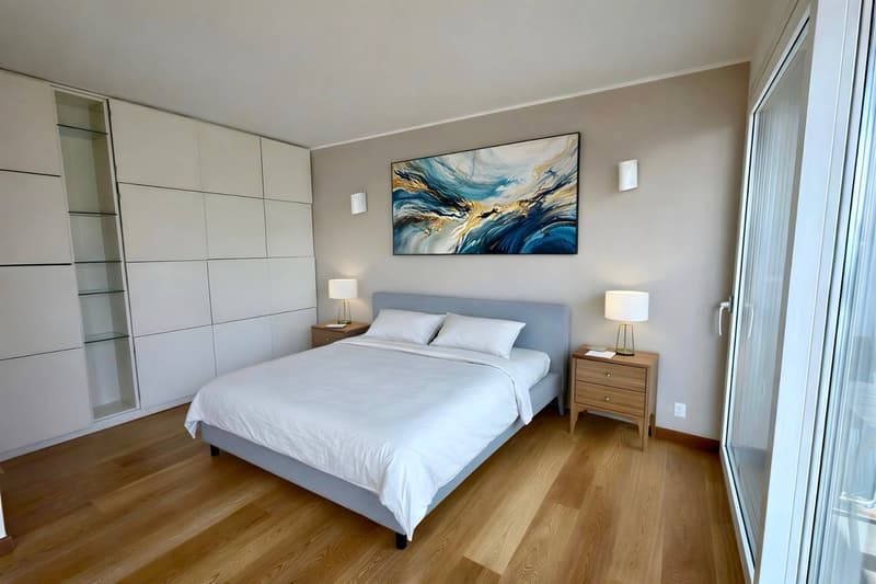 Elegante appartamento con vista lago mozzafiato (11)