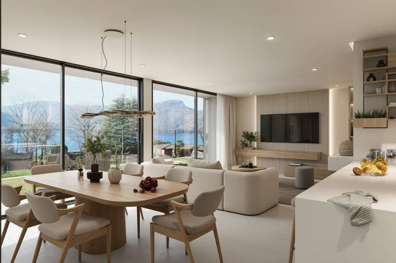 Figino, nuova residenza Casoro vista lago (6)