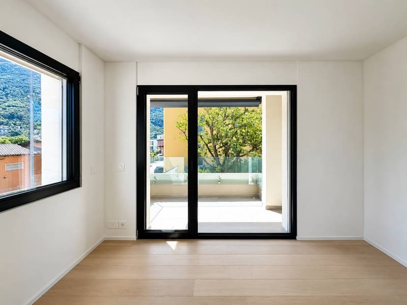 Elegante appartamento con giardino privato. (7)