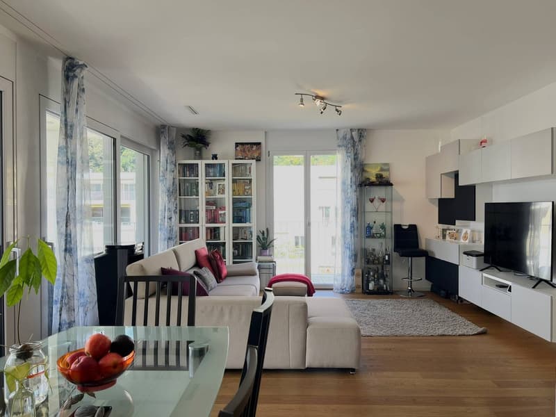 Moderno appartamento 3.5 locali con balcone a Barbengo (5)