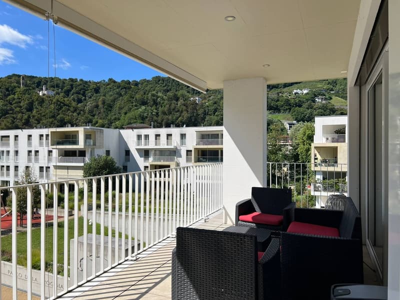 Moderno appartamento 3.5 locali con balcone a Barbengo (26)