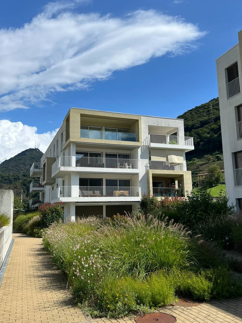 Moderno appartamento 3.5 locali con balcone a Barbengo (14)