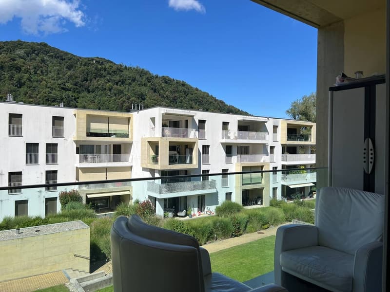 Moderno appartamento 3.5 locali con balcone a Barbengo (25)