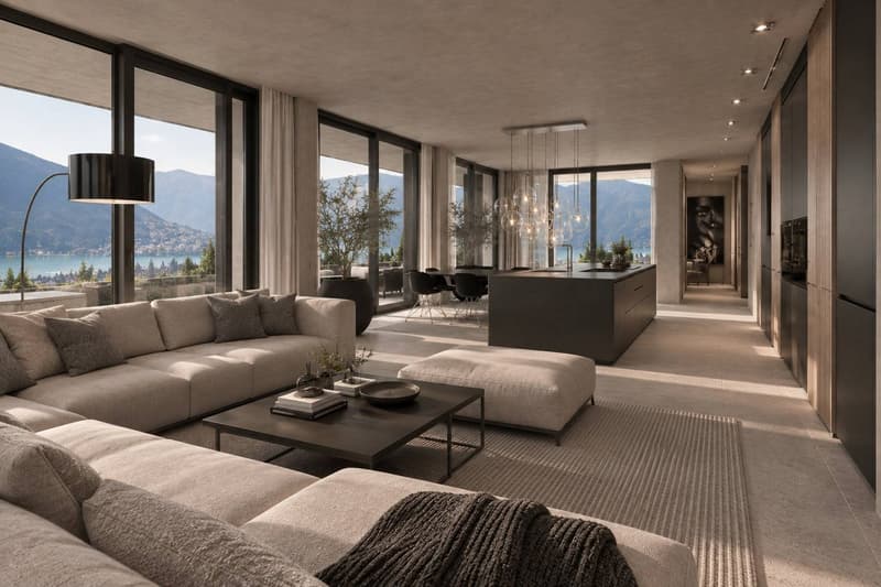 Residenza La Piana – Melide | Eleganza contemporanea con vista lago (3)