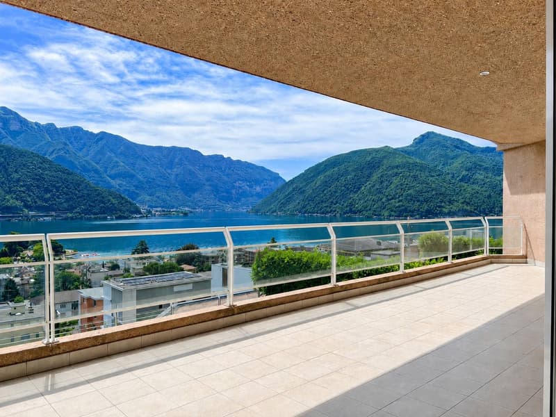 Incantevole appartamento di 3.5 locali con vista lago a Melide (1)